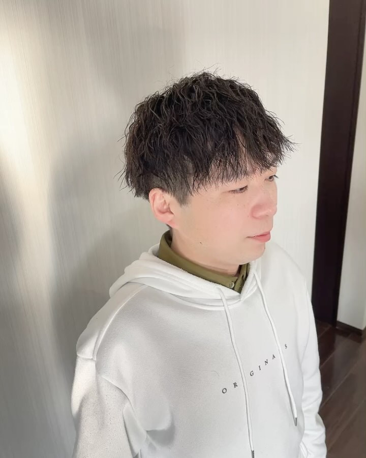 Ark aimable 伊勢崎美容院でメンズパーマの新しい世